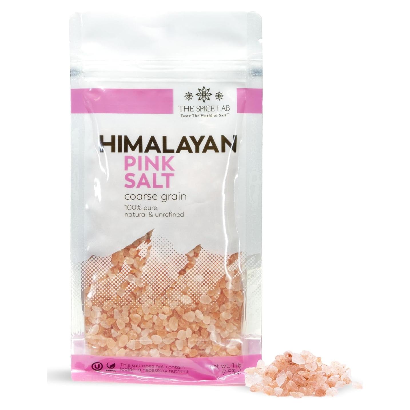 Sal Rosa del Himalaya Gruesa 450g The Spice Lab Gourmet Kosher