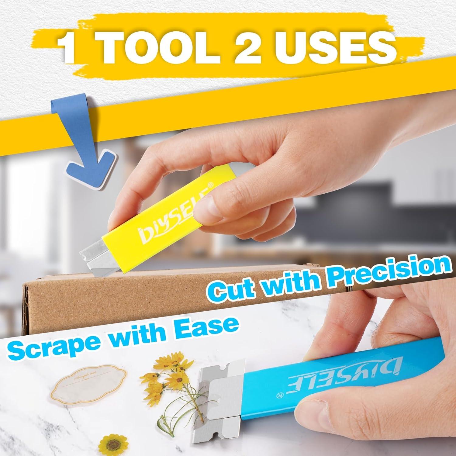 Cortadores de Cajas Retráctiles DIYSELF - Paquete de 12 Multicolor