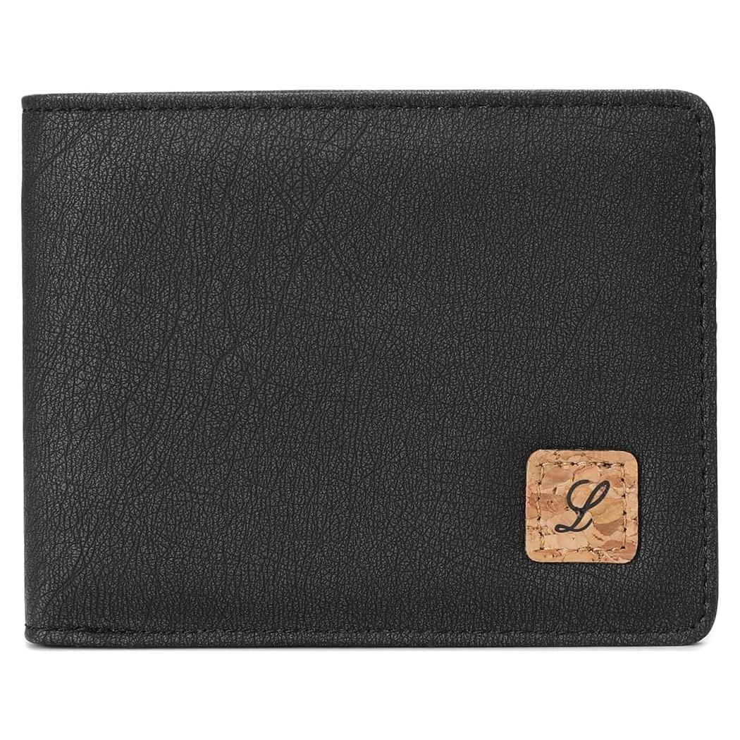 Billetera Bifold Minimalista Lanyani con Bloqueo RFID