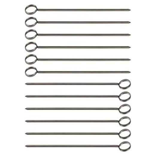 Pinchos de Acero Inoxidable Great Credentials 20.32 cm - 12 Piezas