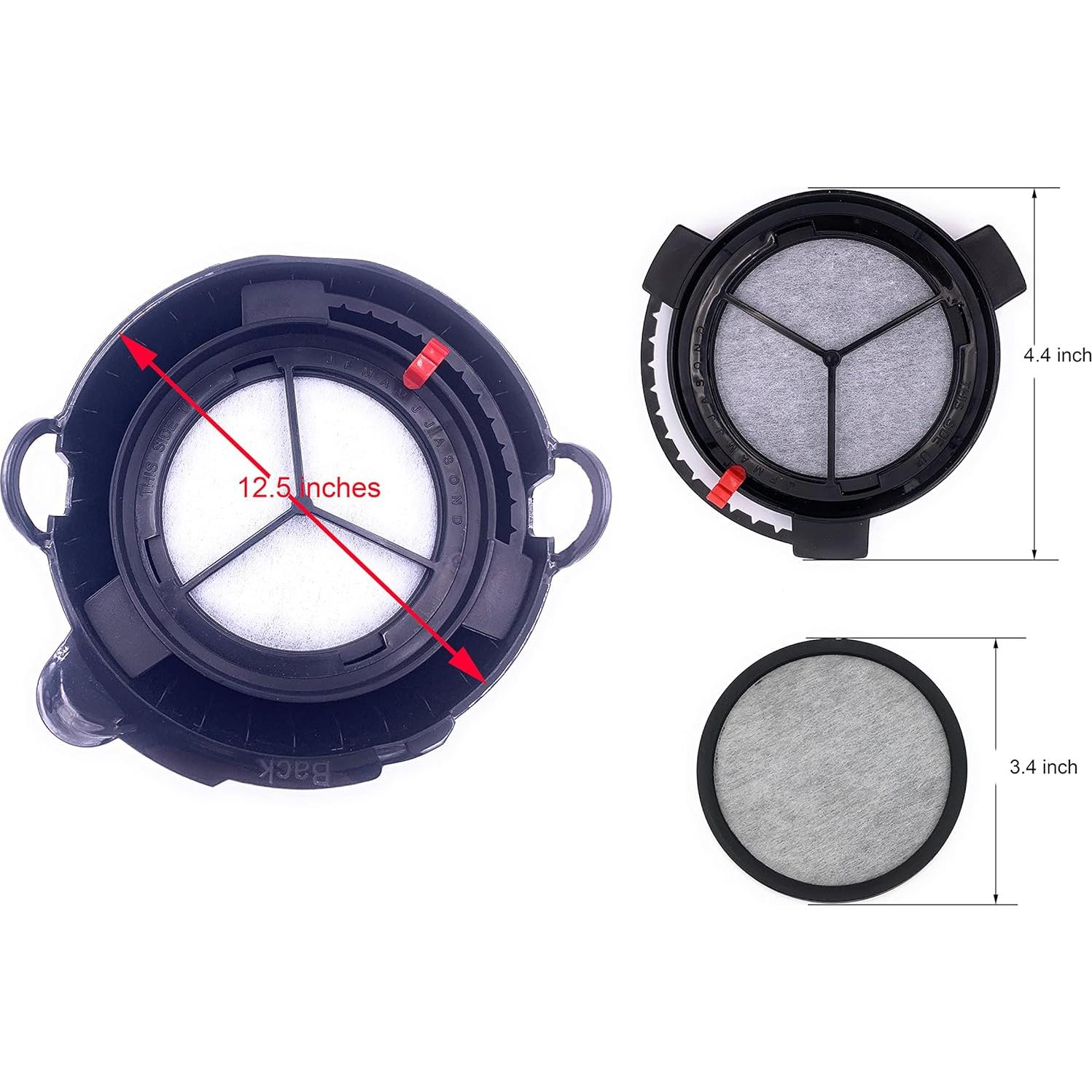 Filtro de Agua Mr. Coffee WF10 - 1 Disco + 1 Marco, 97% Cloro