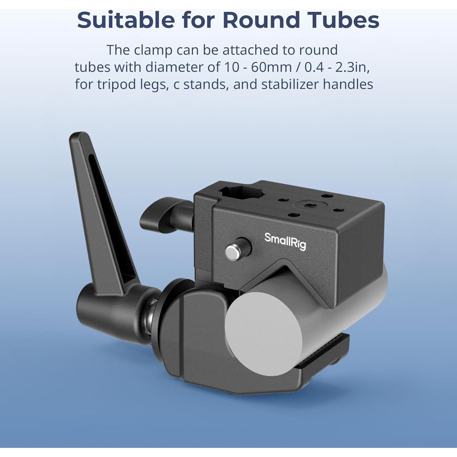 Super Abrazadera SmallRig 4861, Carga 15kg, Tornillo 1/4"-20