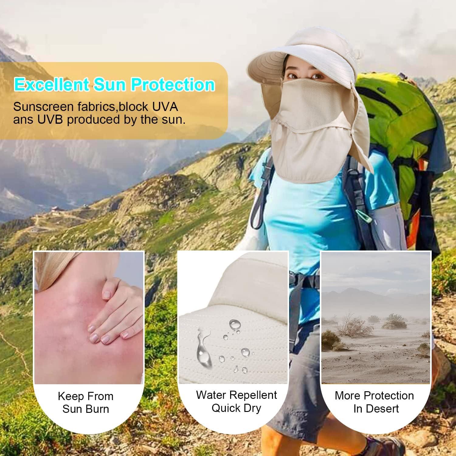 Sombrero de Sol para Mujeres HUAMULAN con Protección UV 50+