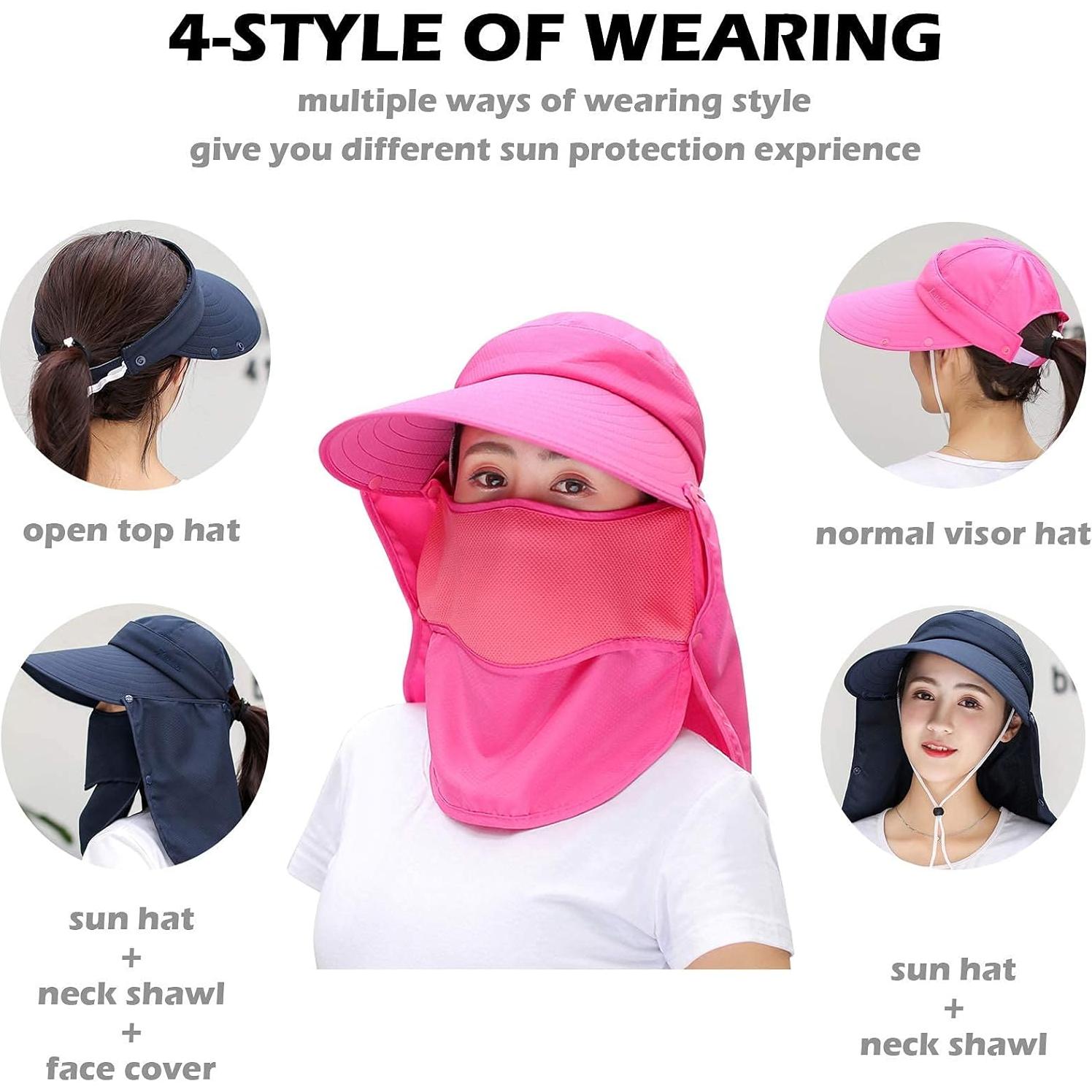 Sombrero de Sol para Mujeres HUAMULAN con Protección UV 50+