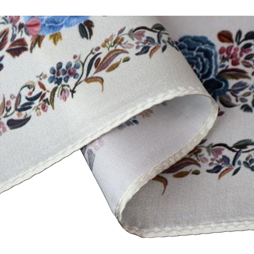 Bufanda de Seda de Morera JERLA 100% 53x53cm para Mujeres