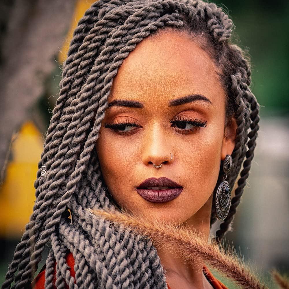 Anillos nasales hipoalergénicos 20G acero quirúrgico 19 piezas