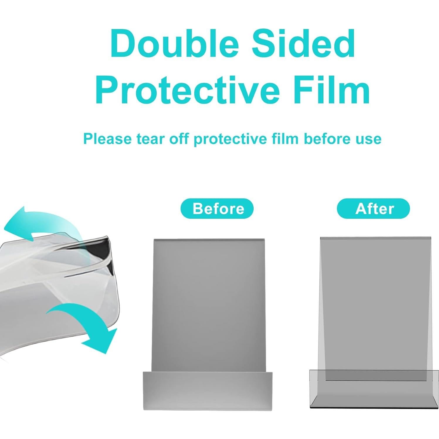 Soporte de Libro Acrílico Boloyo 10.16 cm Negro 6PC