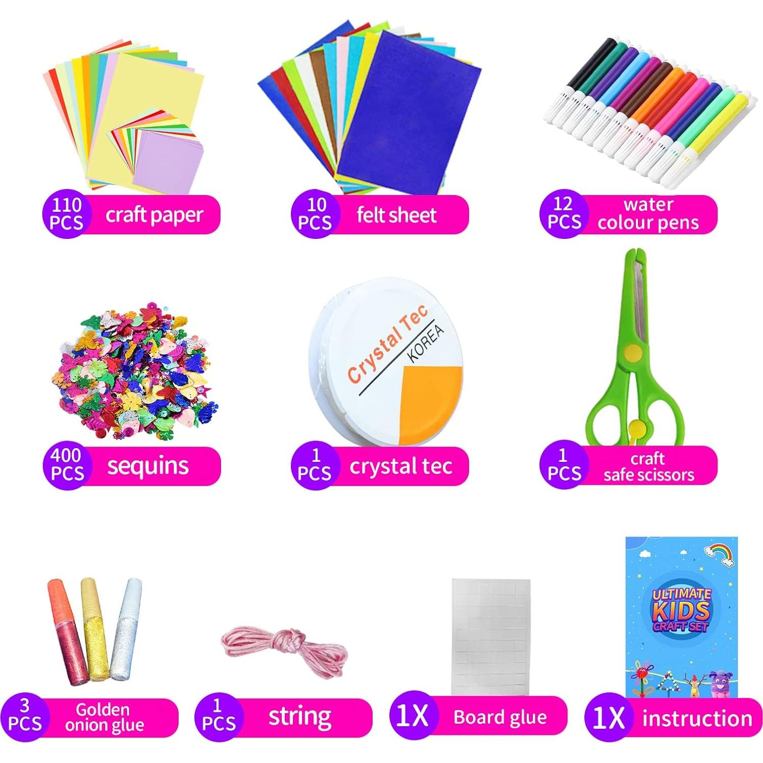 Set de Manualidades Itopstar 3000 Piezas para Niños 4-12 Años