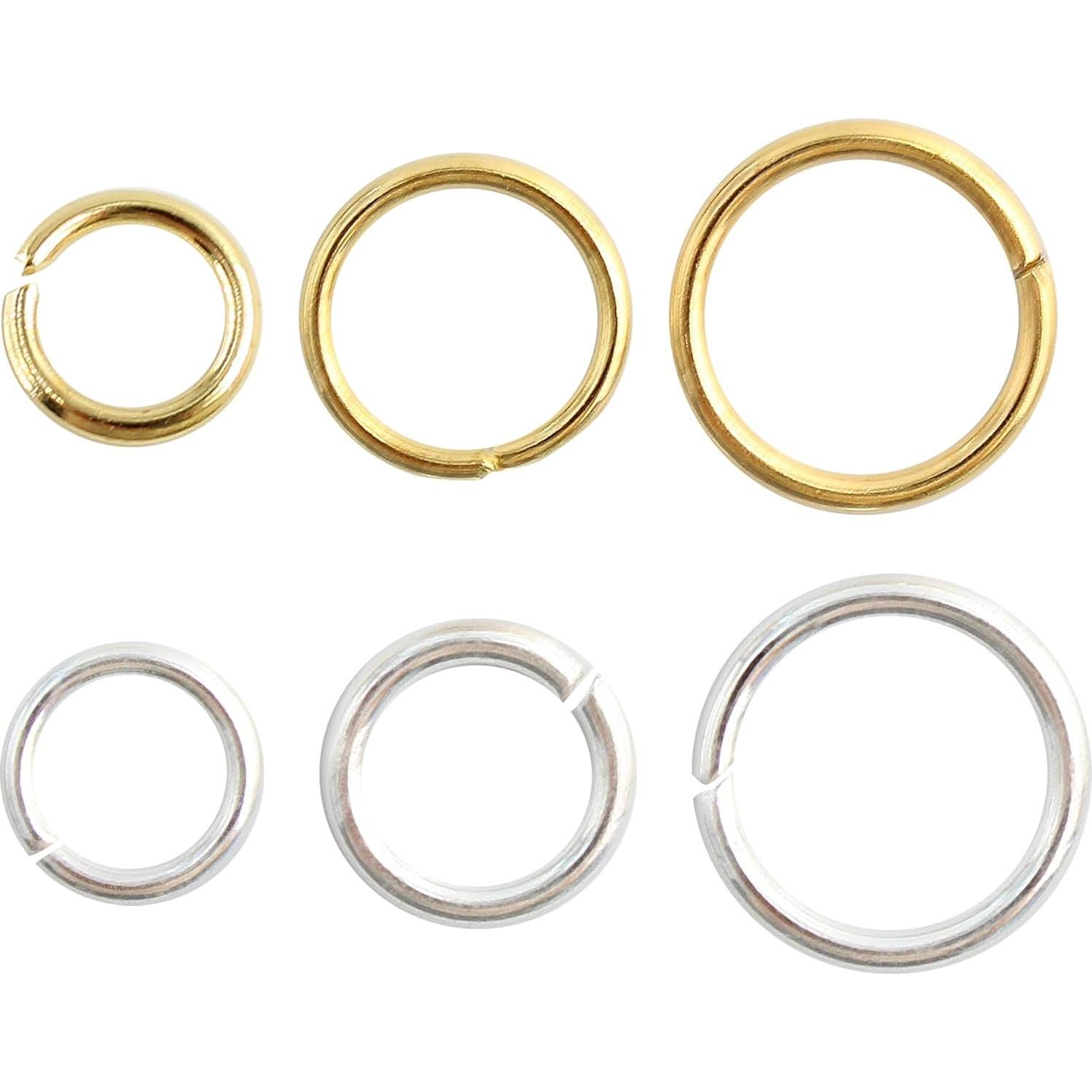 Anillas de Salto Metálicas pson Doradas 5mm - 400 Piezas