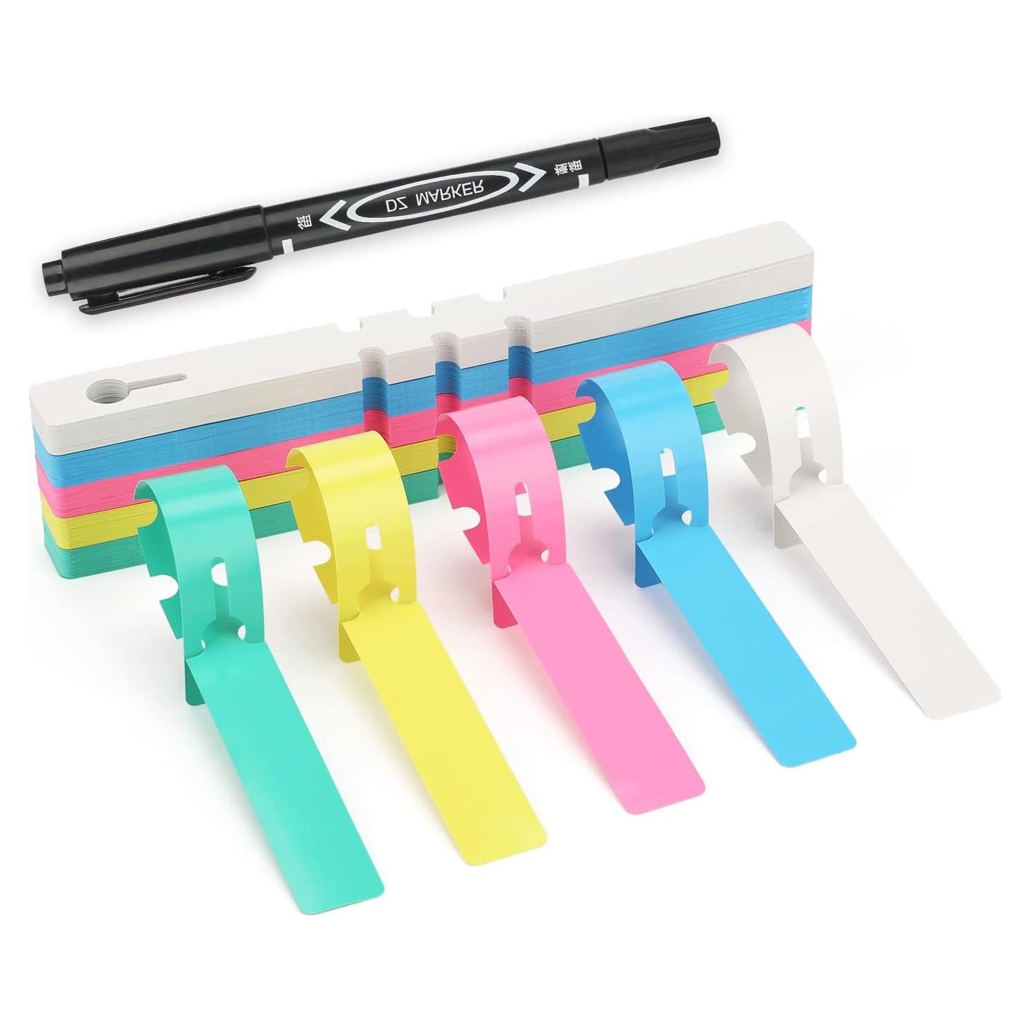 Etiquetas de Jardín KINGLAKE 200 Pcs con Bolígrafo Permanente