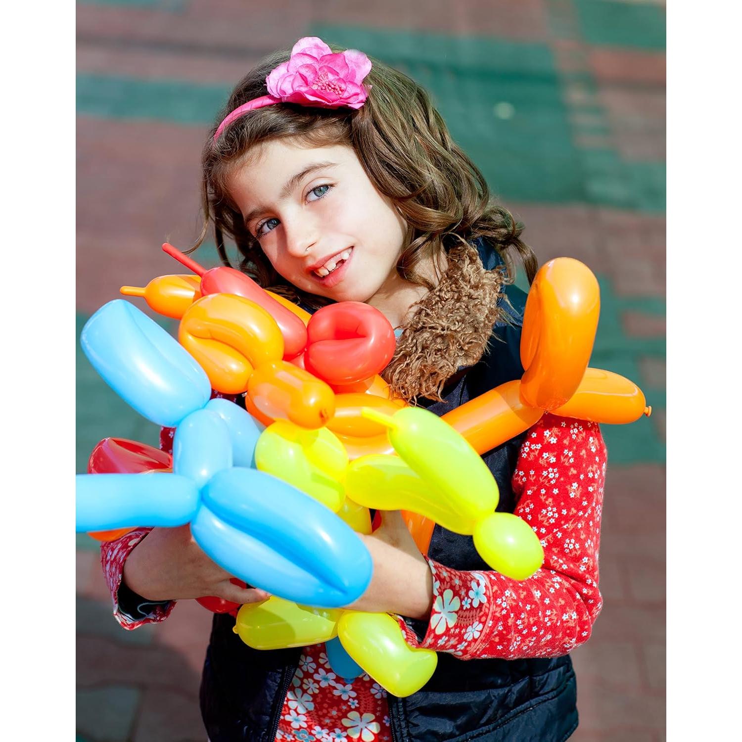 100 Globos Azul Bebé EBLLIWSM 30 cm para Fiestas y Cumpleaños