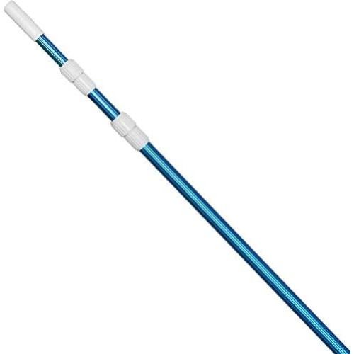 Palo Telescópico de Piscina POOLWHALE 3.66 m Aluminio Azul