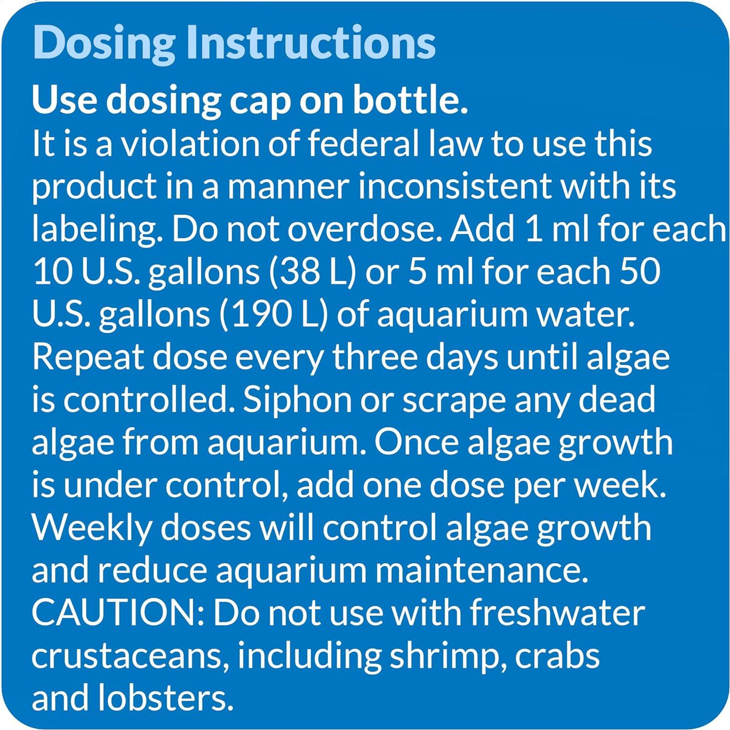 API ALGAEFIX Control de Algas 37 ml - Acuario Agua Dulce