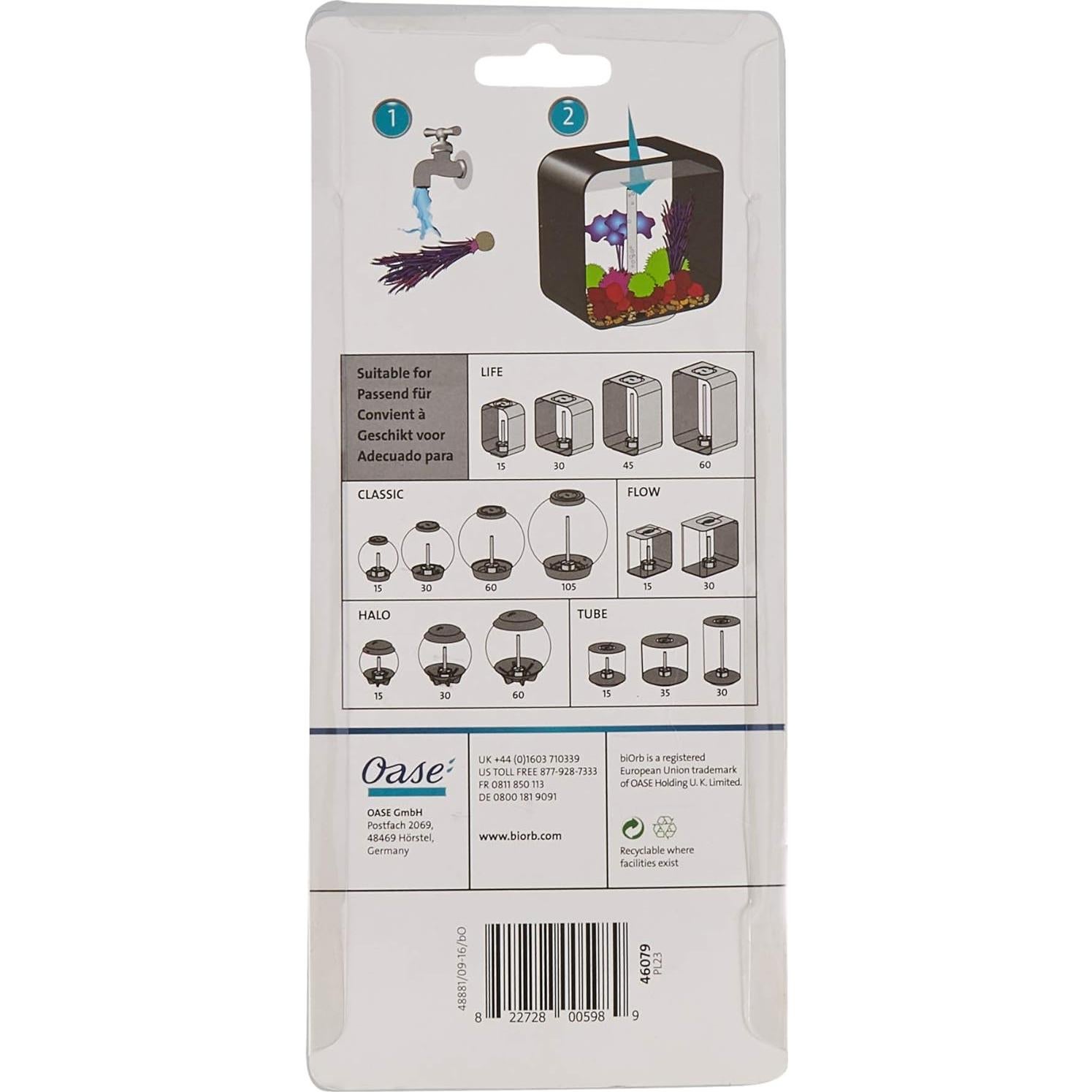 Juego de 2 Plantas Kelp biOrb Púrpura para Acuario