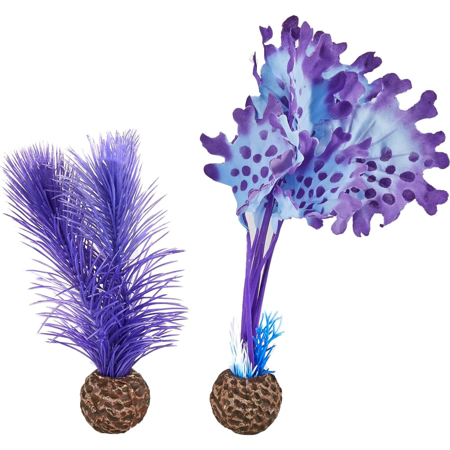 Juego de 2 Plantas Kelp biOrb Púrpura para Acuario
