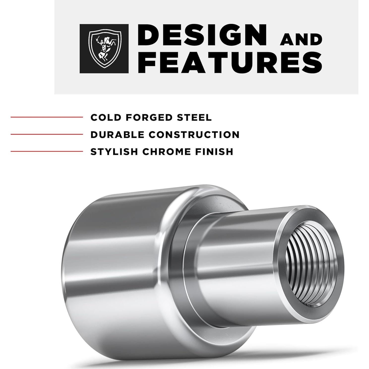 Conjunto de Bloqueo de Rueda Antirrobo White Knight 42410