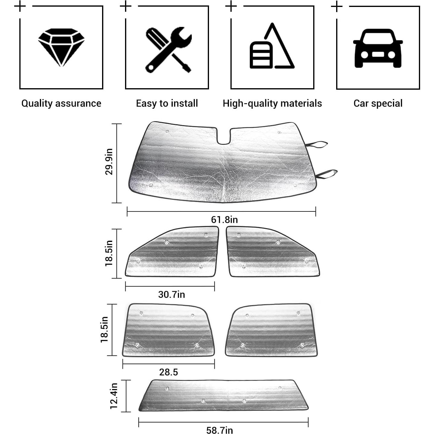 Protector Solar Hoolcar para Parabrisas Dodge Ram 2010-2017