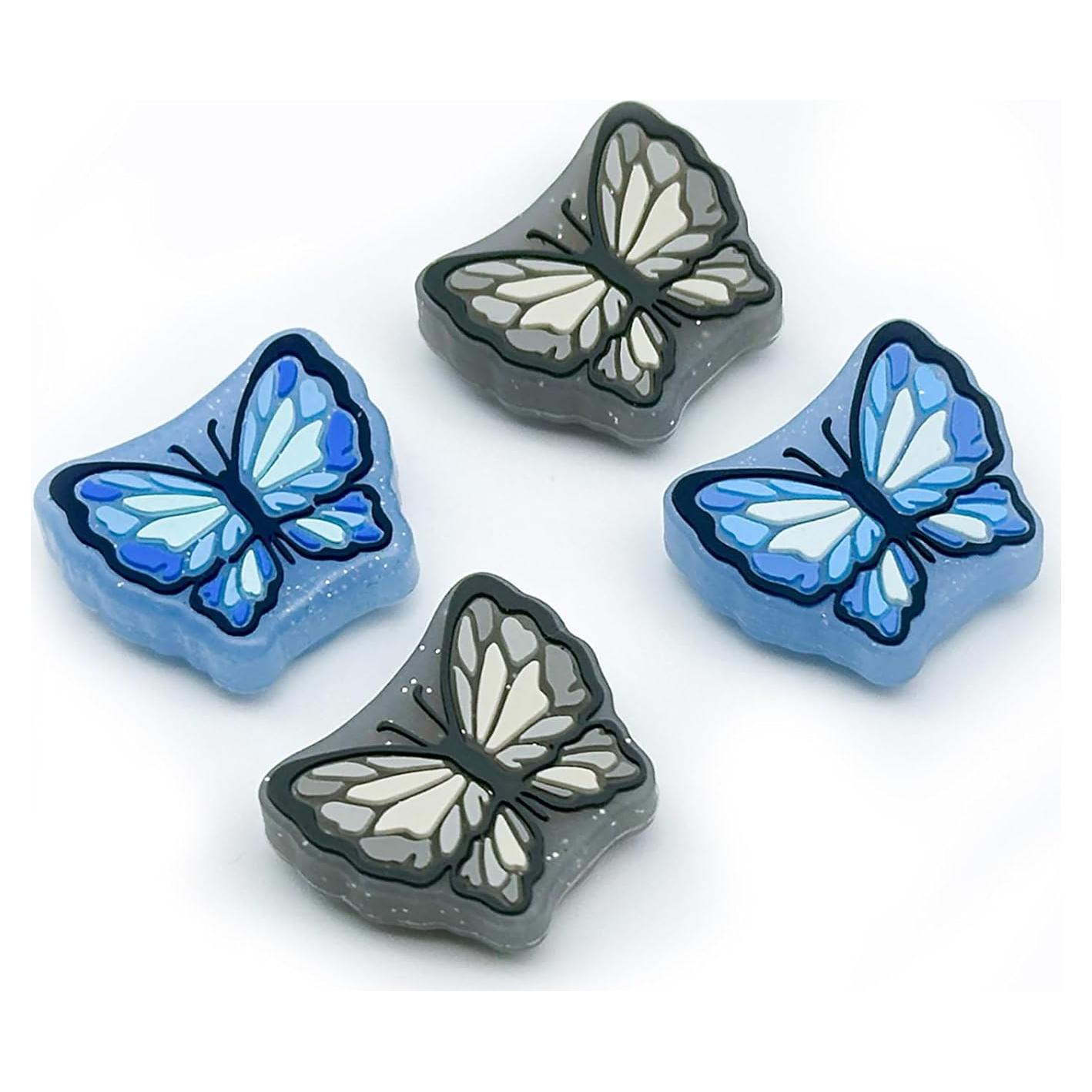 Tapas de agarre de pulgar Joycon BUNBOO - Silicona Fluorescente 4PCS