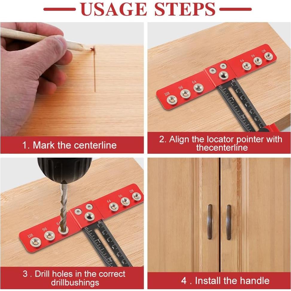 Plantilla de Perforación Kakalote para Gabinete 155x150mm