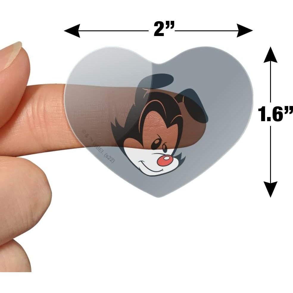 Set de Stickers Corazón Animaniacs Graphics & More - 18 Piezas