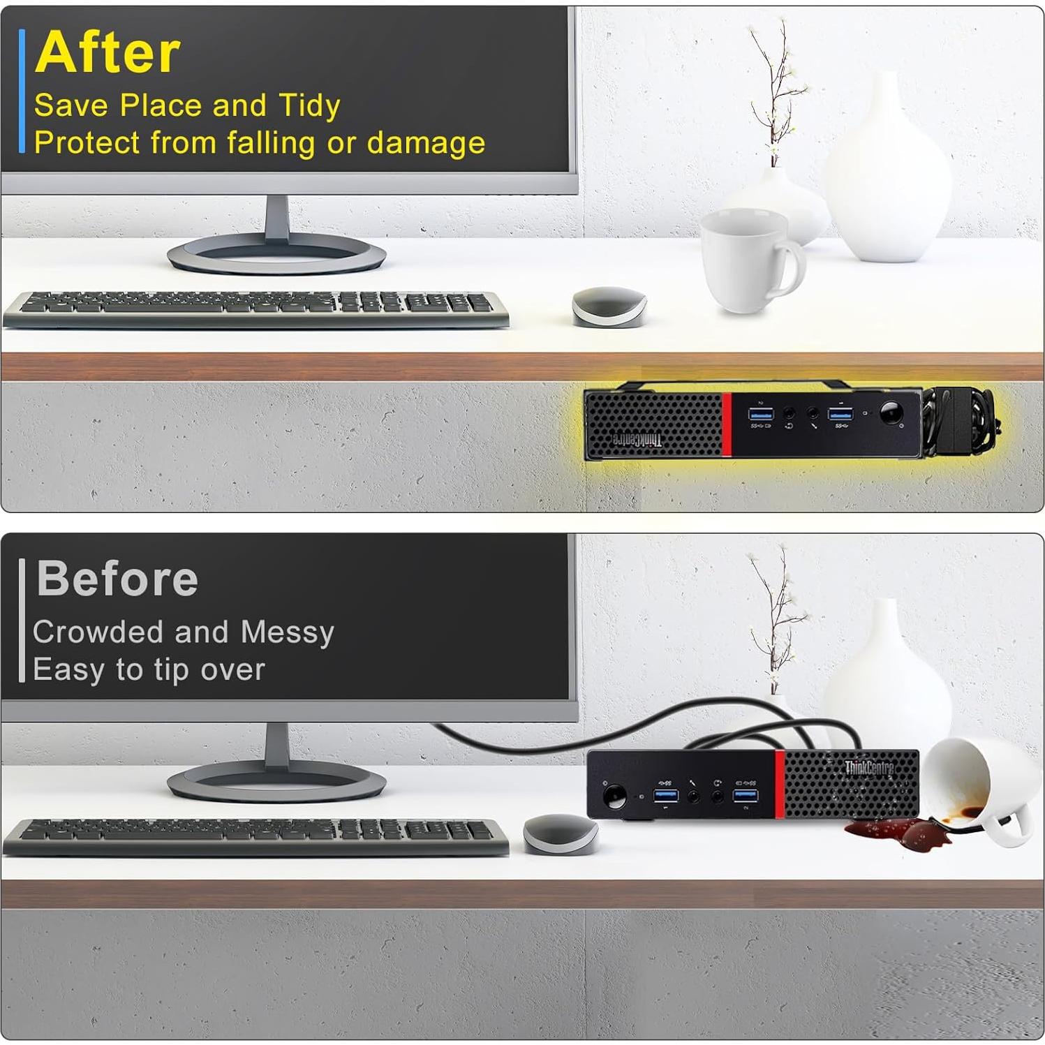 Soporte VESA para Mini PC Lenovo ThinkCentre Tiny