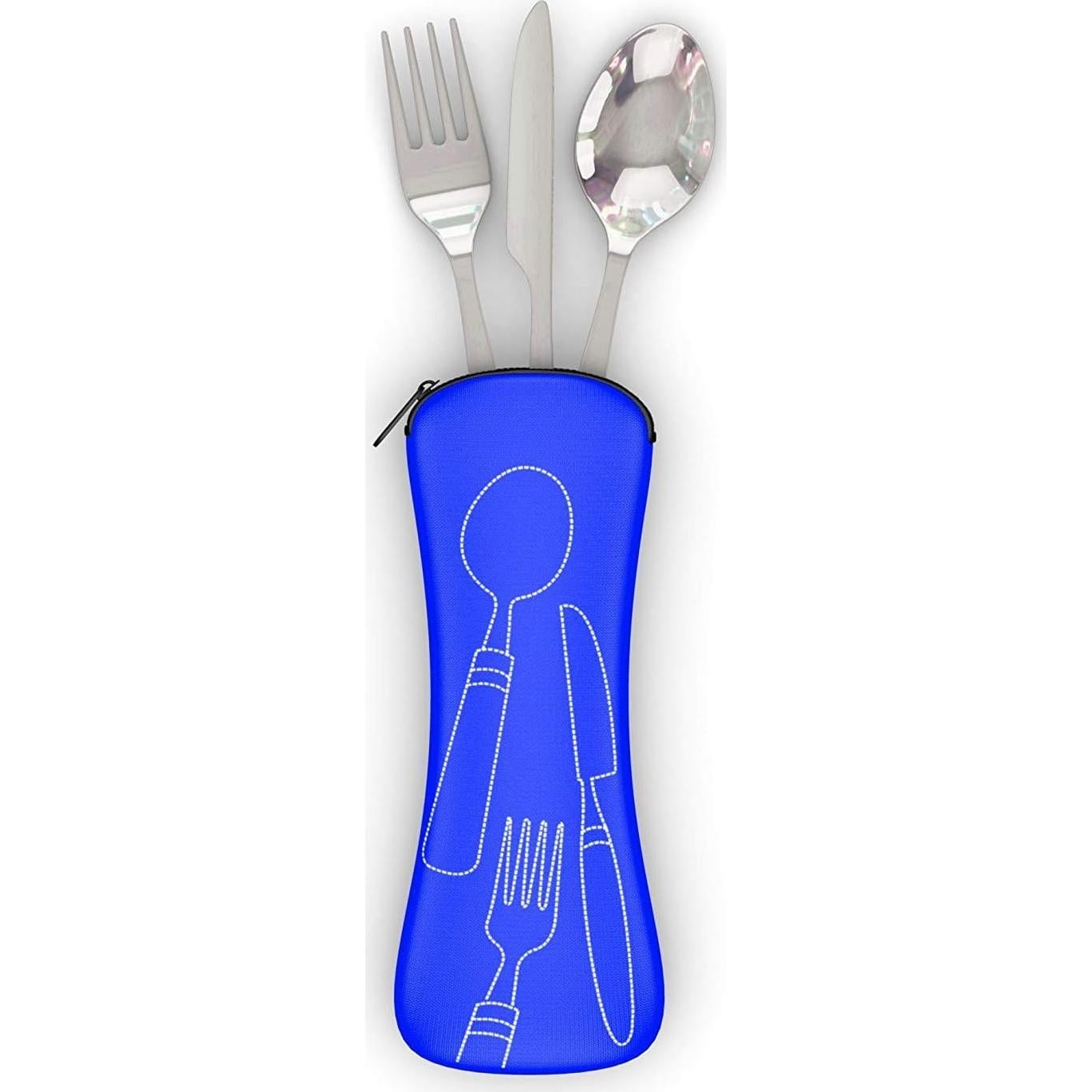 Juego de Utensilios de Viaje Roaming Cooking 3 Piezas Acero Inoxidable