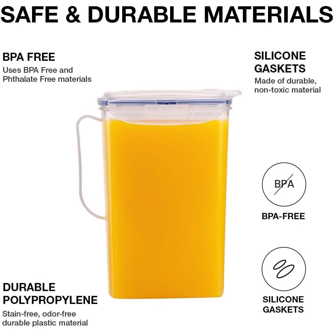 Jarra de Agua LocknLock Aqua 1.89L Plástico Libre de BPA