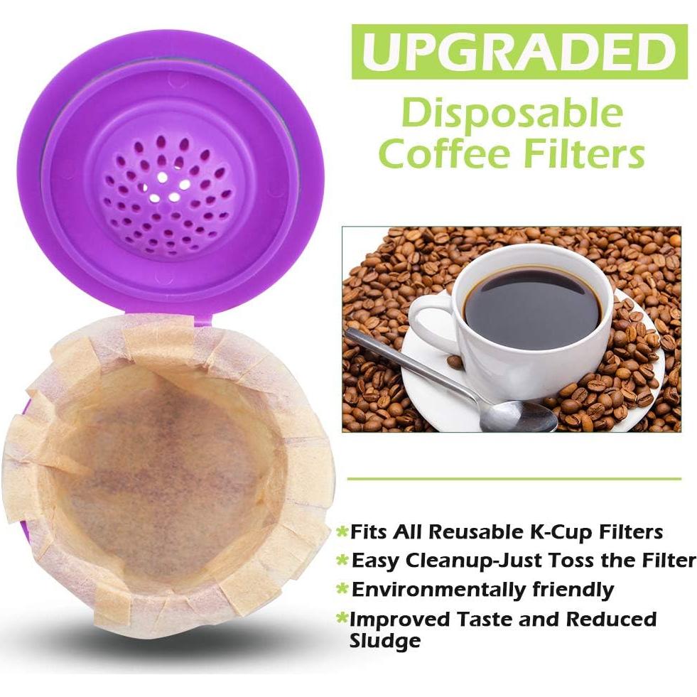 Filtros de papel para café CAPMESSO 100 unidades sin blanquear