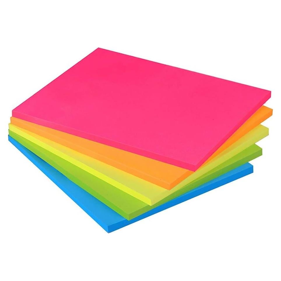 Notas Adhesivas Vanpad 15x20 cm - 5 Blocs Coloridos 28 Hojas