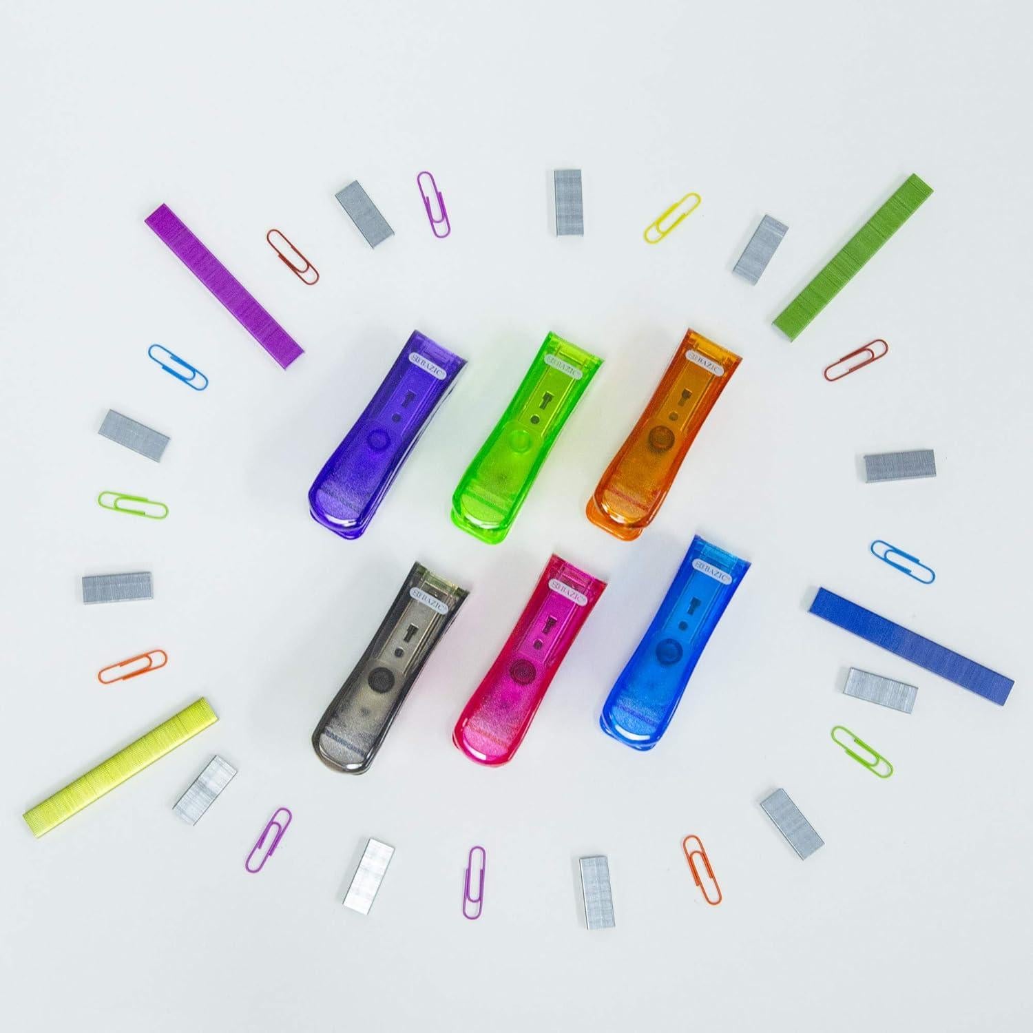 Grapas Estándar BAZIC 3000 Unidades Color Metálico