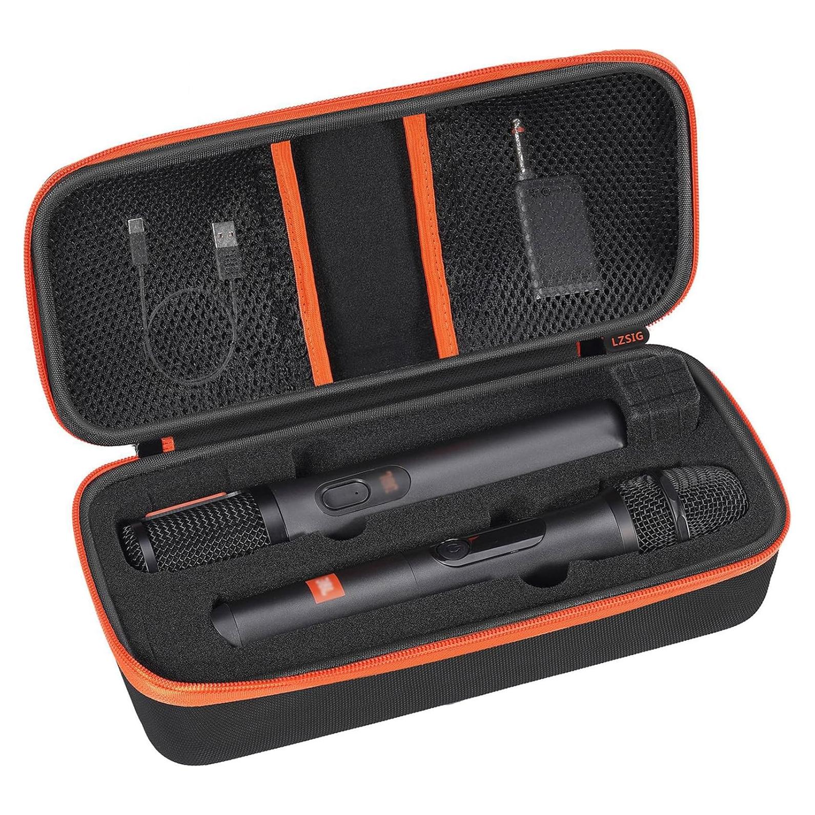 Funda de micrófono inalámbrico JBL con espuma ajustable - Negro