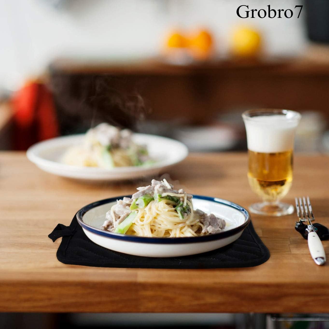 Set de 5 Agarraderas de Algodón GROBRO7 Resistentes al Calor