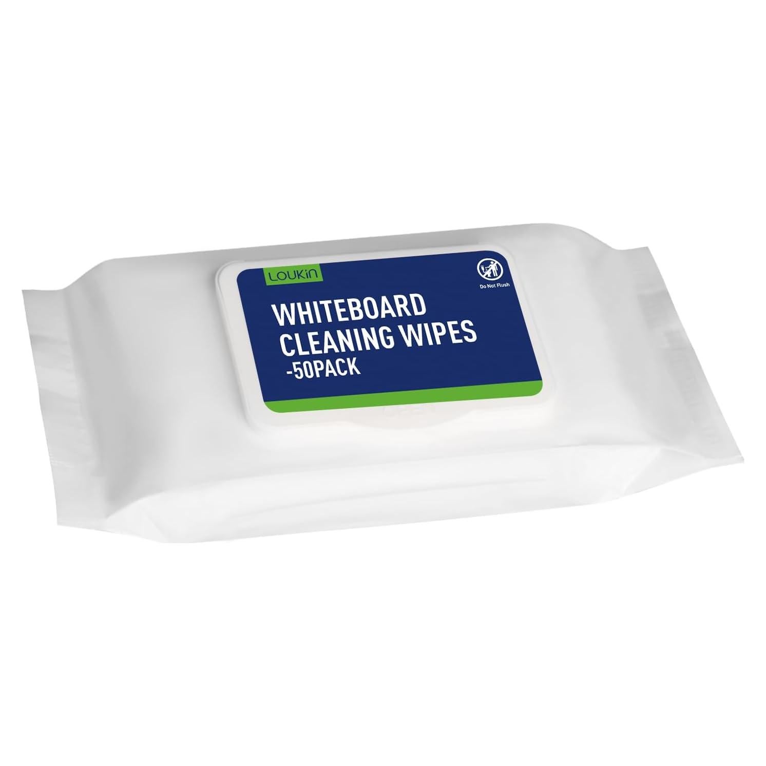 Toallitas de Limpieza LOUKIN para Pizarras - 50 Unidades