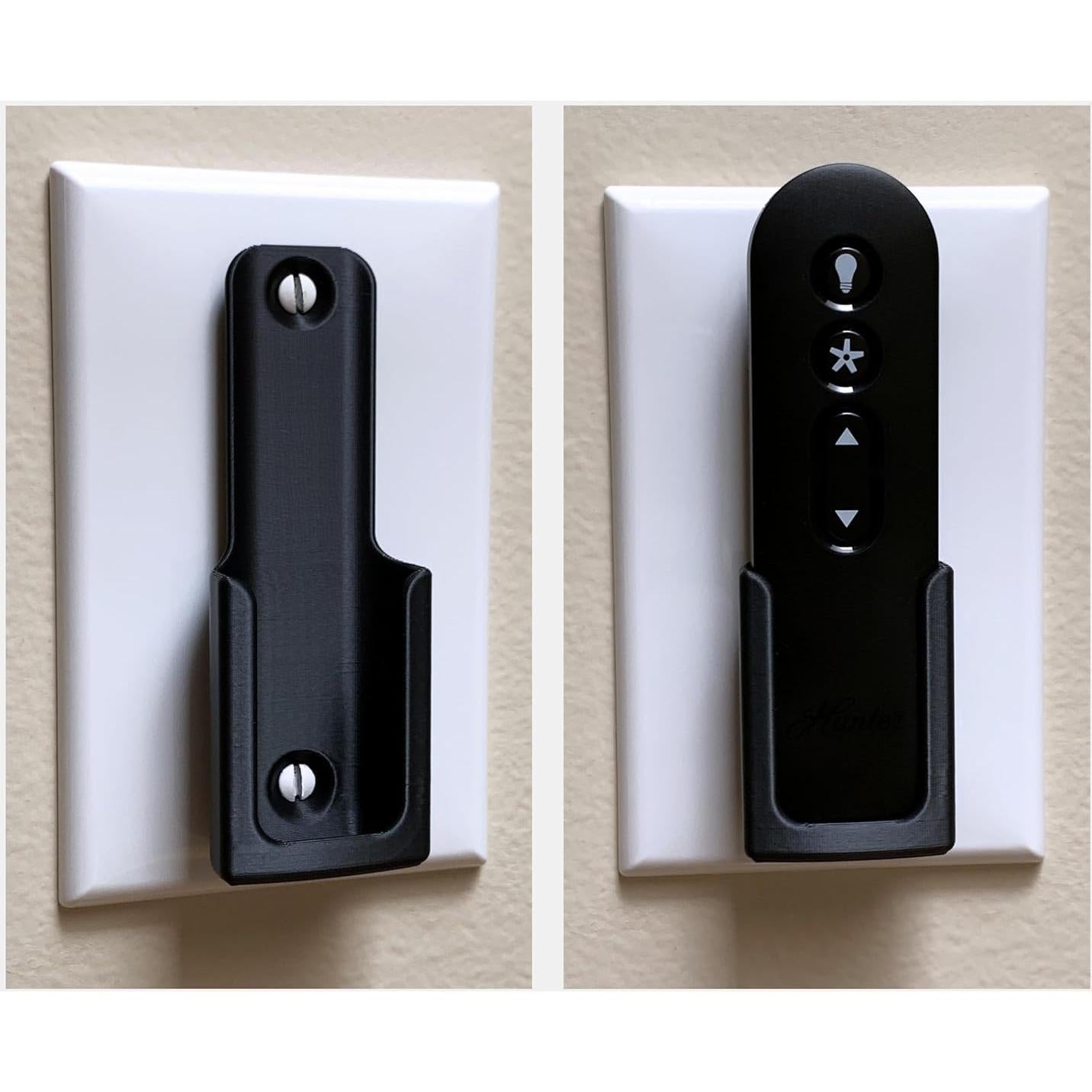 Soporte de Pared para Control Remoto Hunter K5579 K5580 Negro