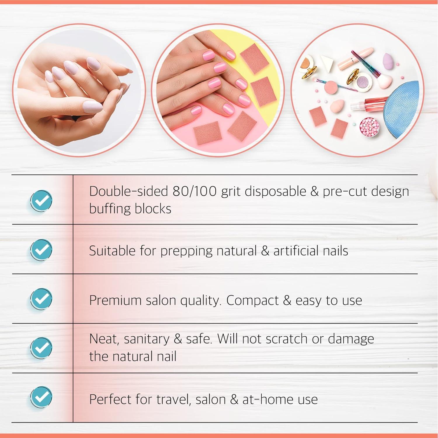 Juego de Mini Bloques de Pulido Artist Land 80/100 Grano - 50 Unidades