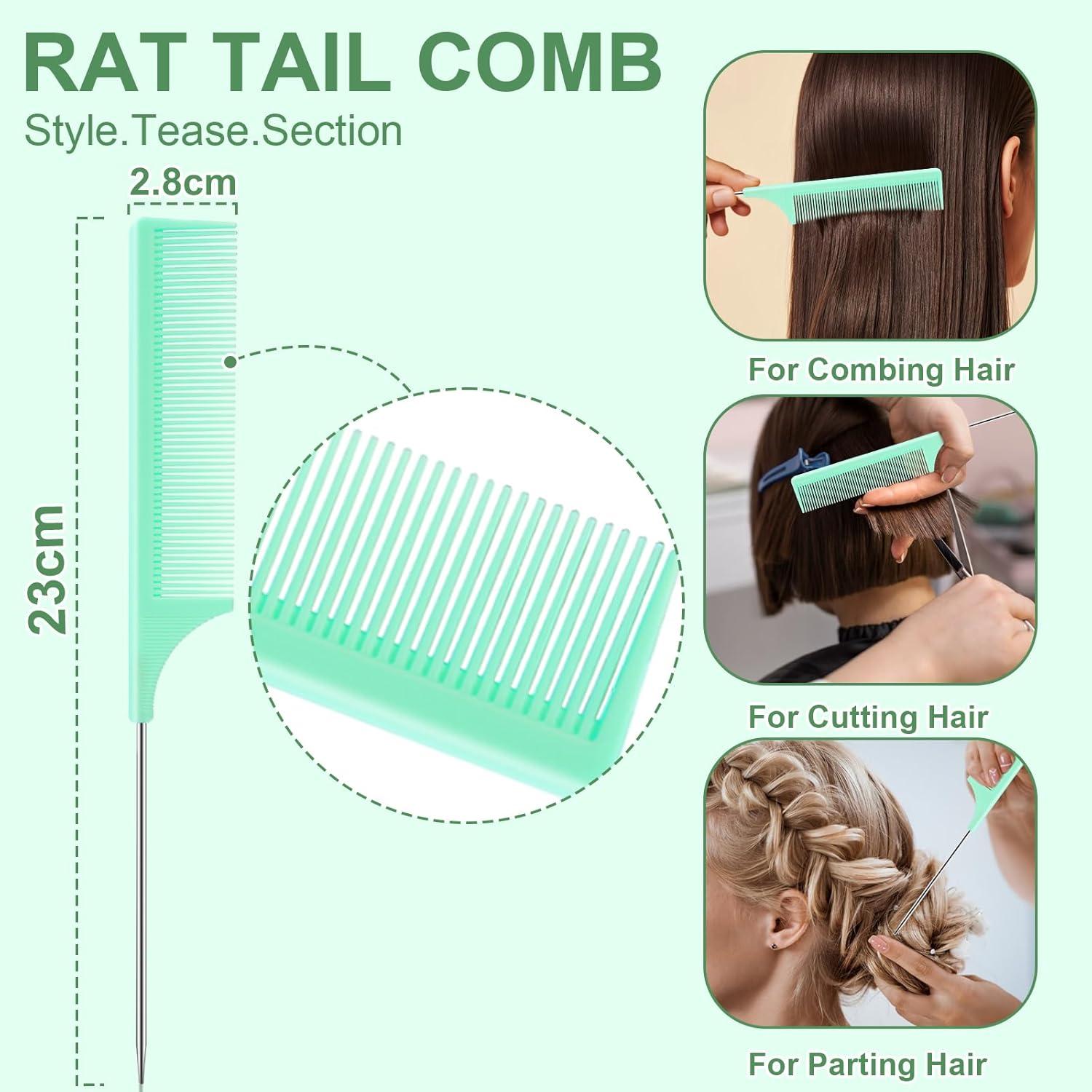 Set de 5 Pinceles para Cabello DUAIU - Definidor de Rizos y Peines