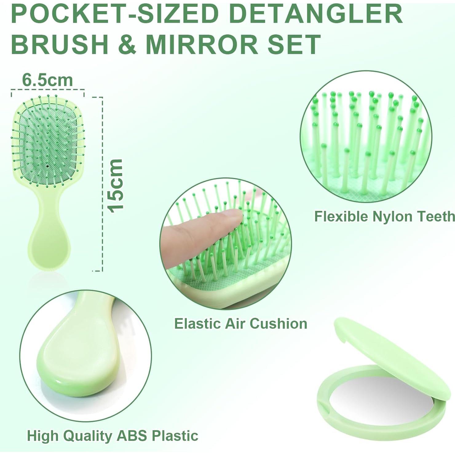 Set de 5 Pinceles para Cabello DUAIU - Definidor de Rizos y Peines