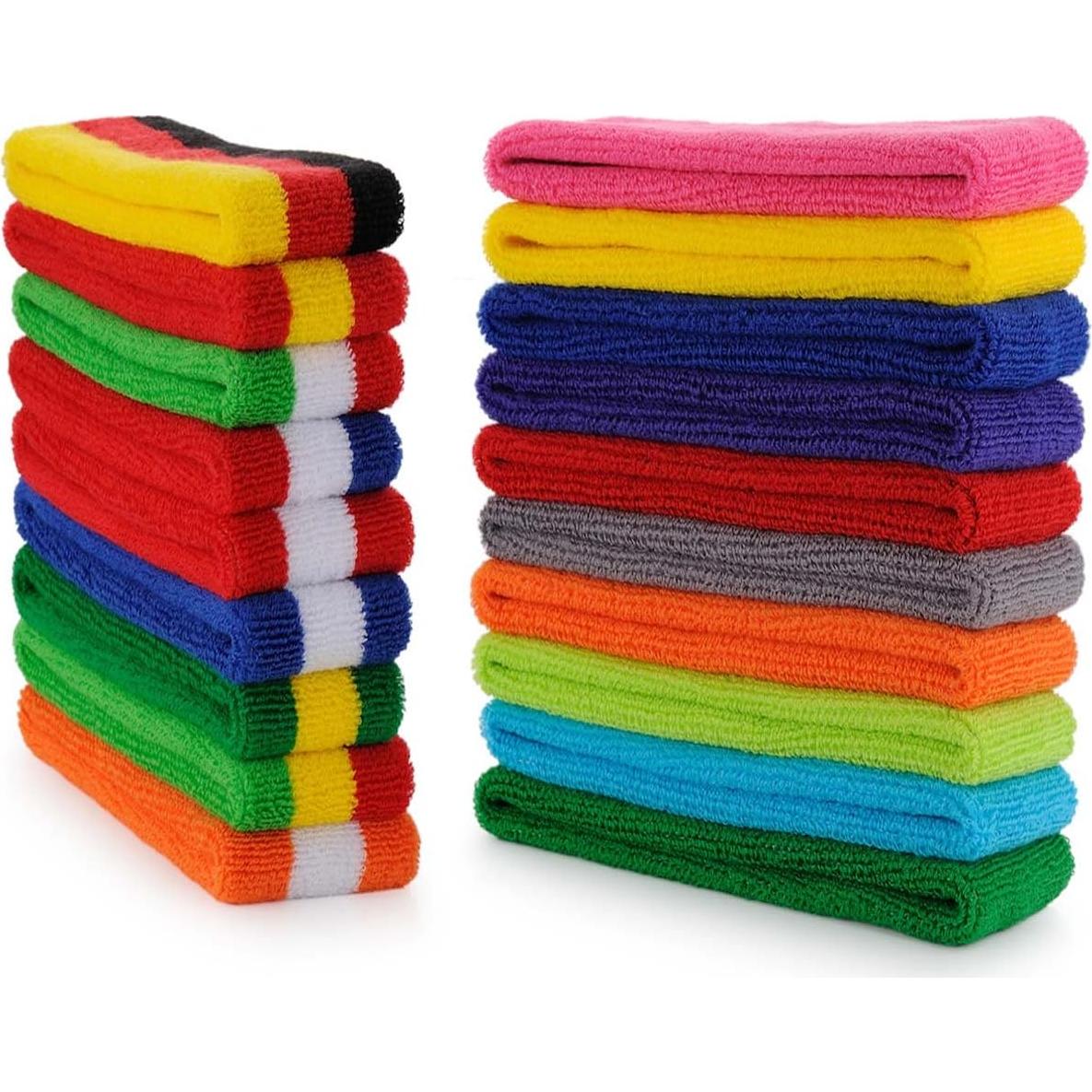 Banda para la cabeza ONUPGO negra - Absorción de sudor, 20 cm