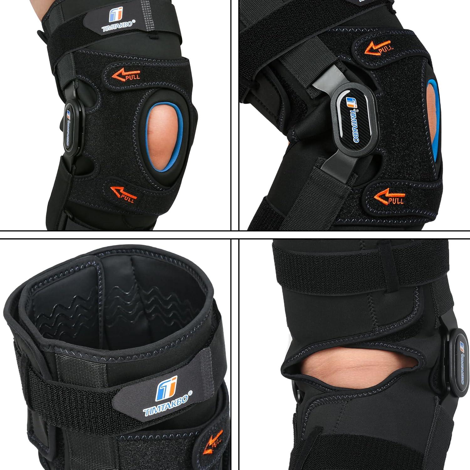 Férula de Rodilla Timtakbo con Bisagra y Almohadilla de Gel