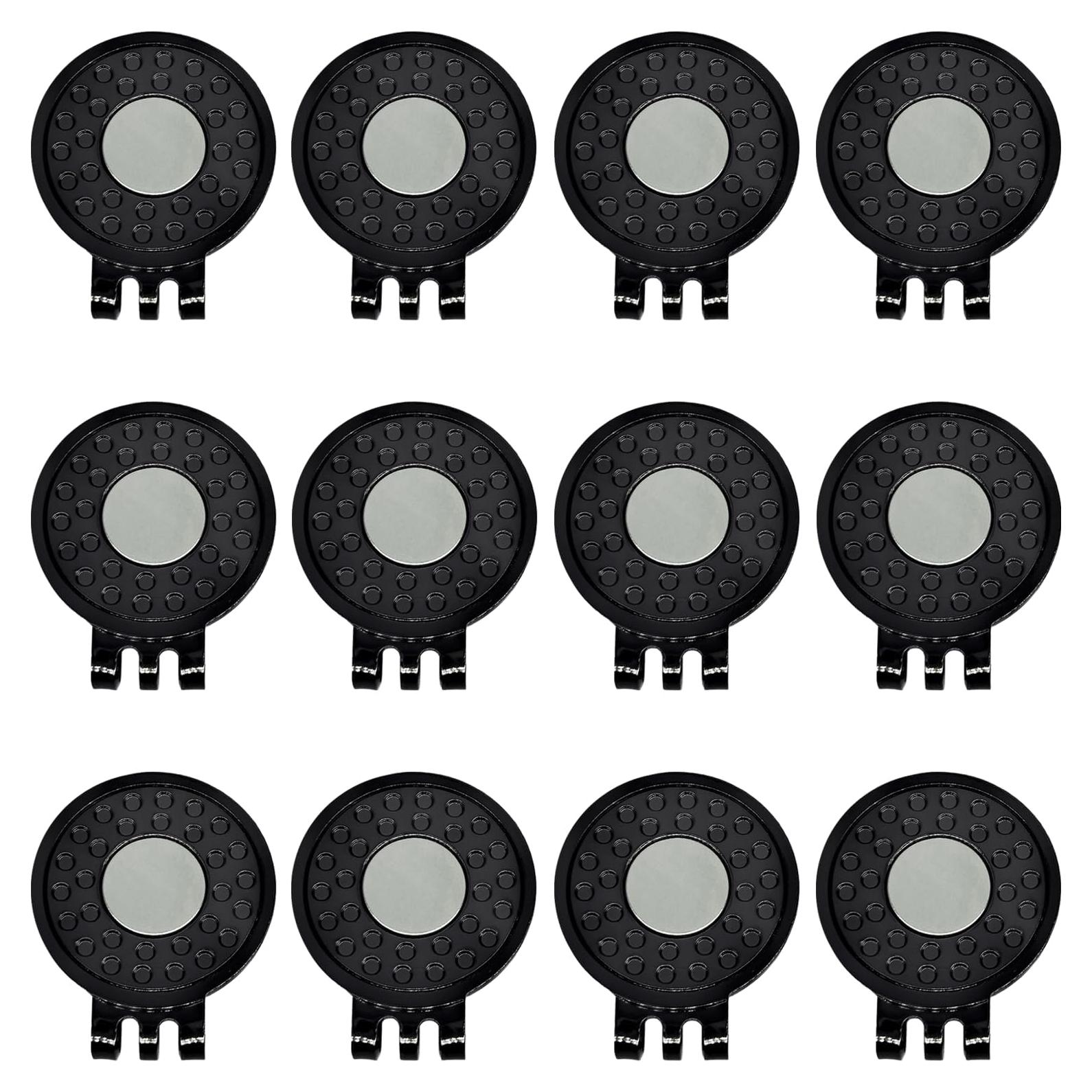 Clips Magnéticos para Gorras de Golf ONEDIGI 12 Piezas