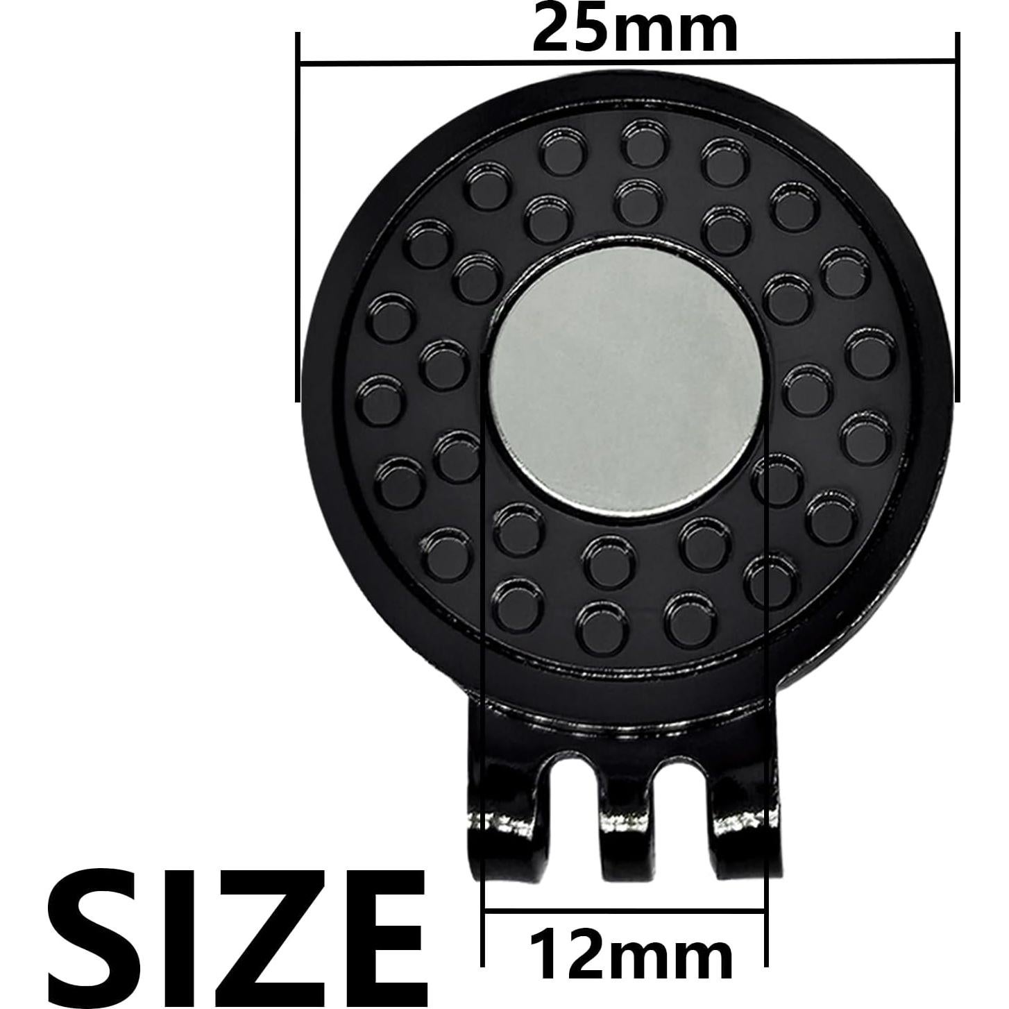 Clips Magnéticos para Gorras de Golf ONEDIGI 12 Piezas