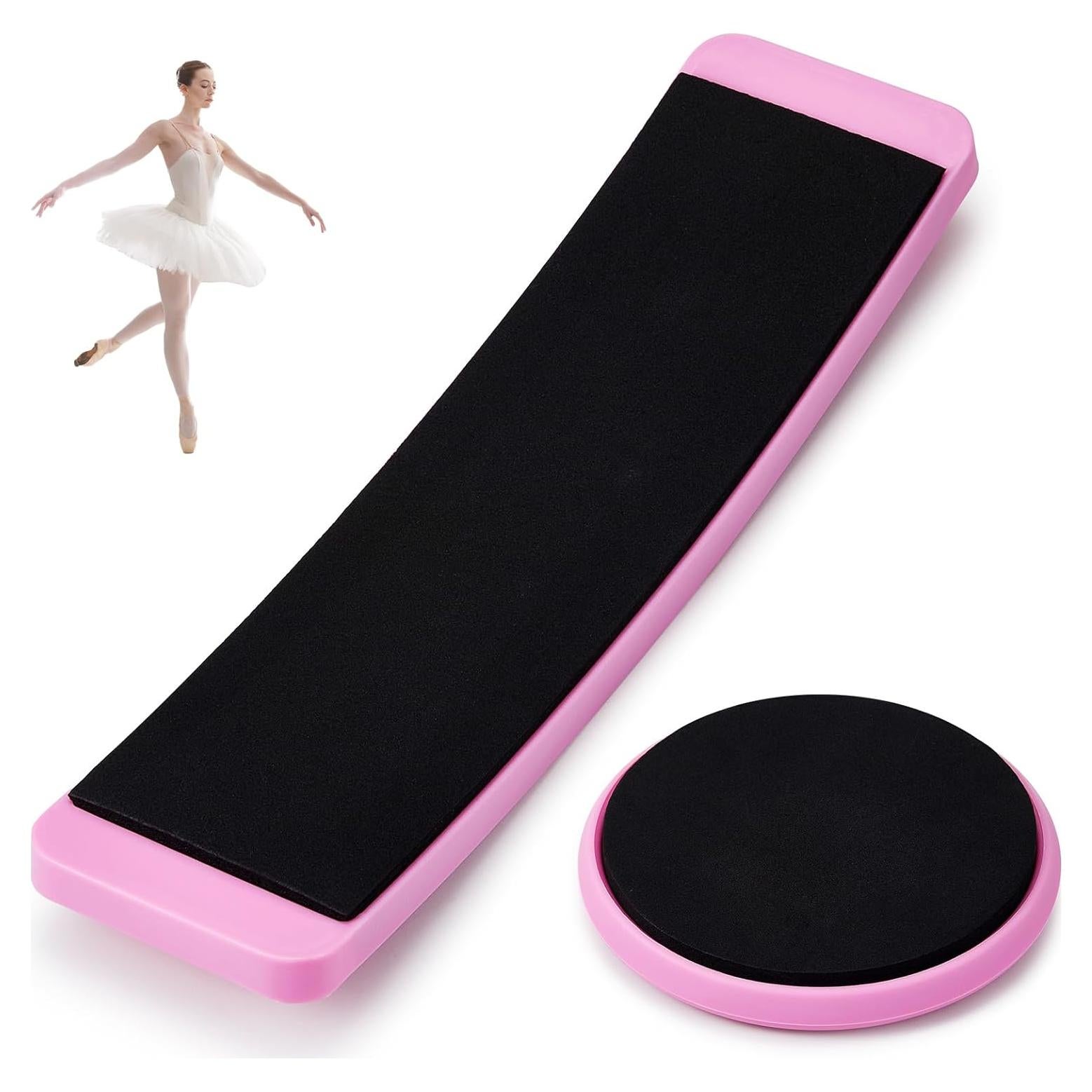 2 Tablas Giratorias Portátiles Motionchic para Patinaje y Baile