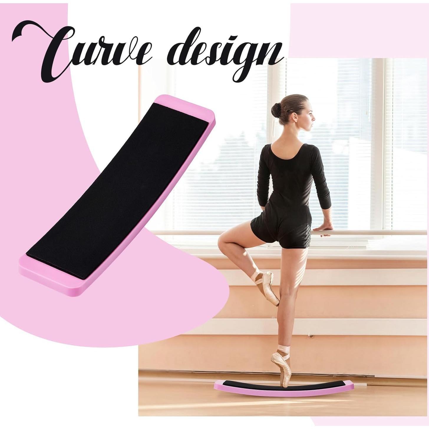 2 Tablas Giratorias Portátiles Motionchic para Patinaje y Baile