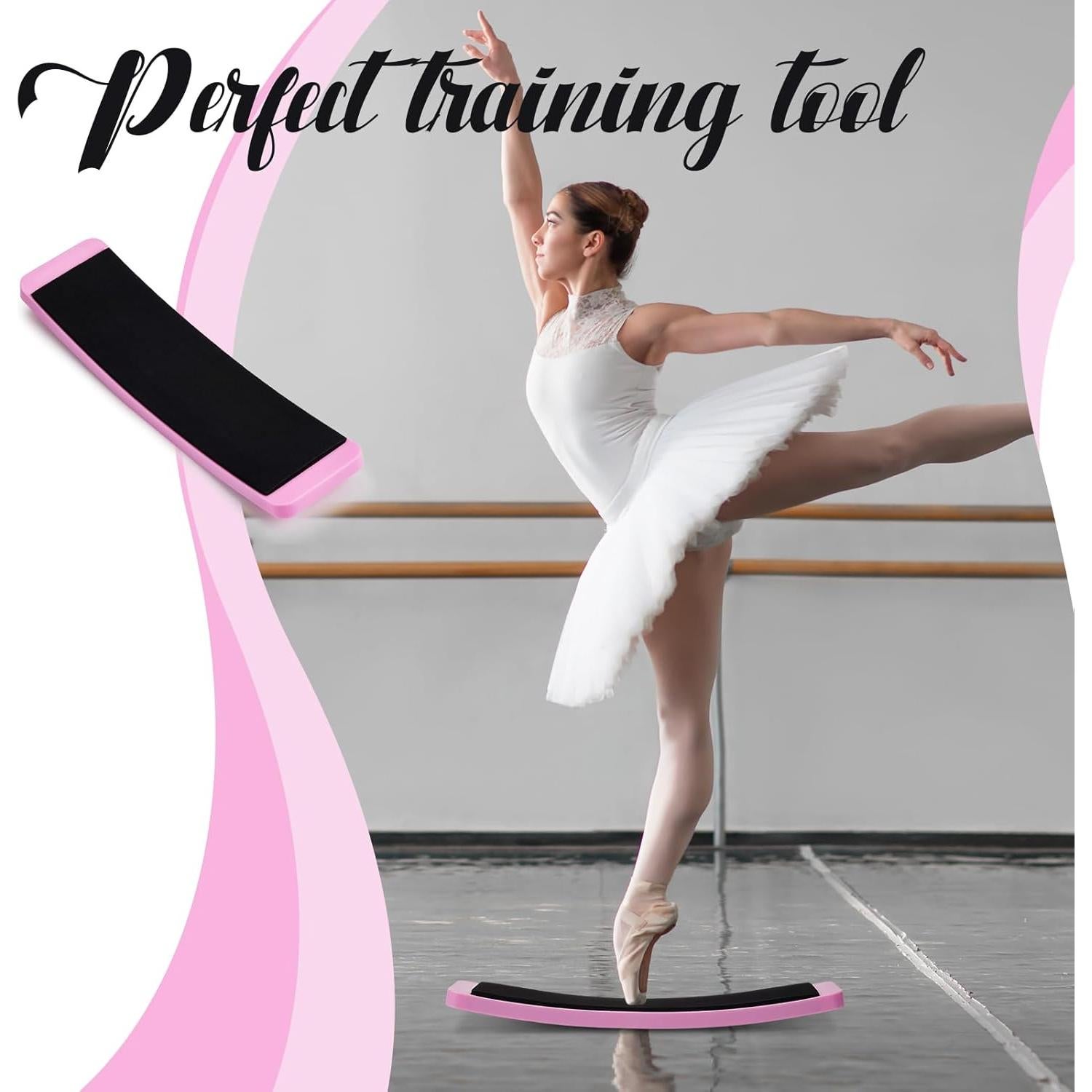 2 Tablas Giratorias Portátiles Motionchic para Patinaje y Baile