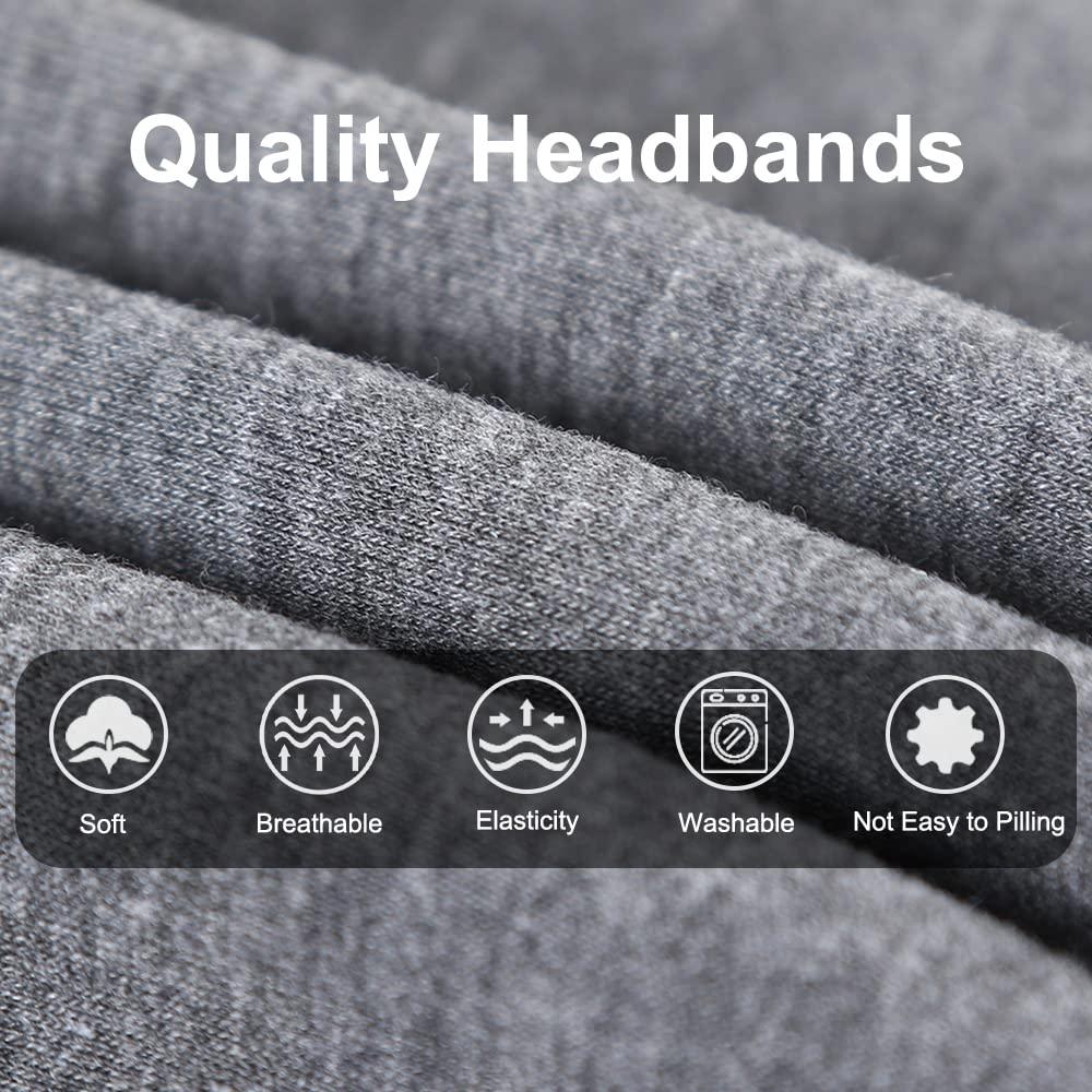 Diademas Anchas XTREND 4 Pcs Bohemias Elásticas para Mujeres