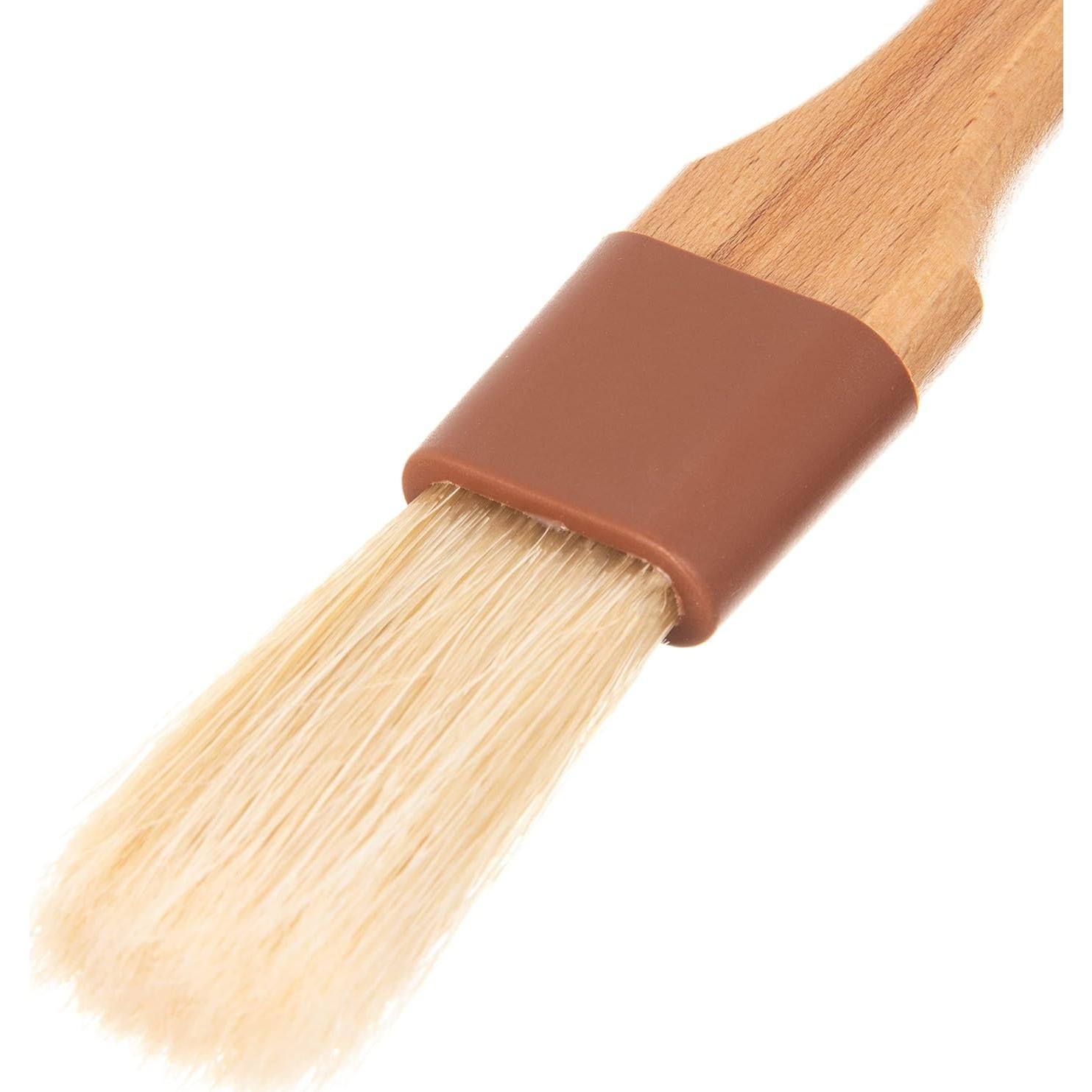 Brocha Plana de Cerda de Jabalí SPARTA 2.54 cm - Mango de Madera