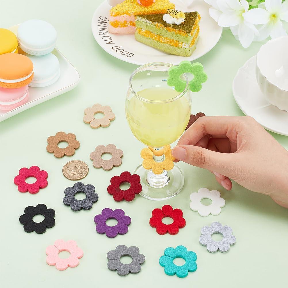 Marcadores de Vino de Fieltro BENECREAT - 24 Colores