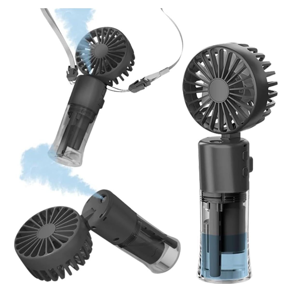 Ventilador de Nebulización Frelisiy F2 Portátil 1500mAh 4 Velocidades