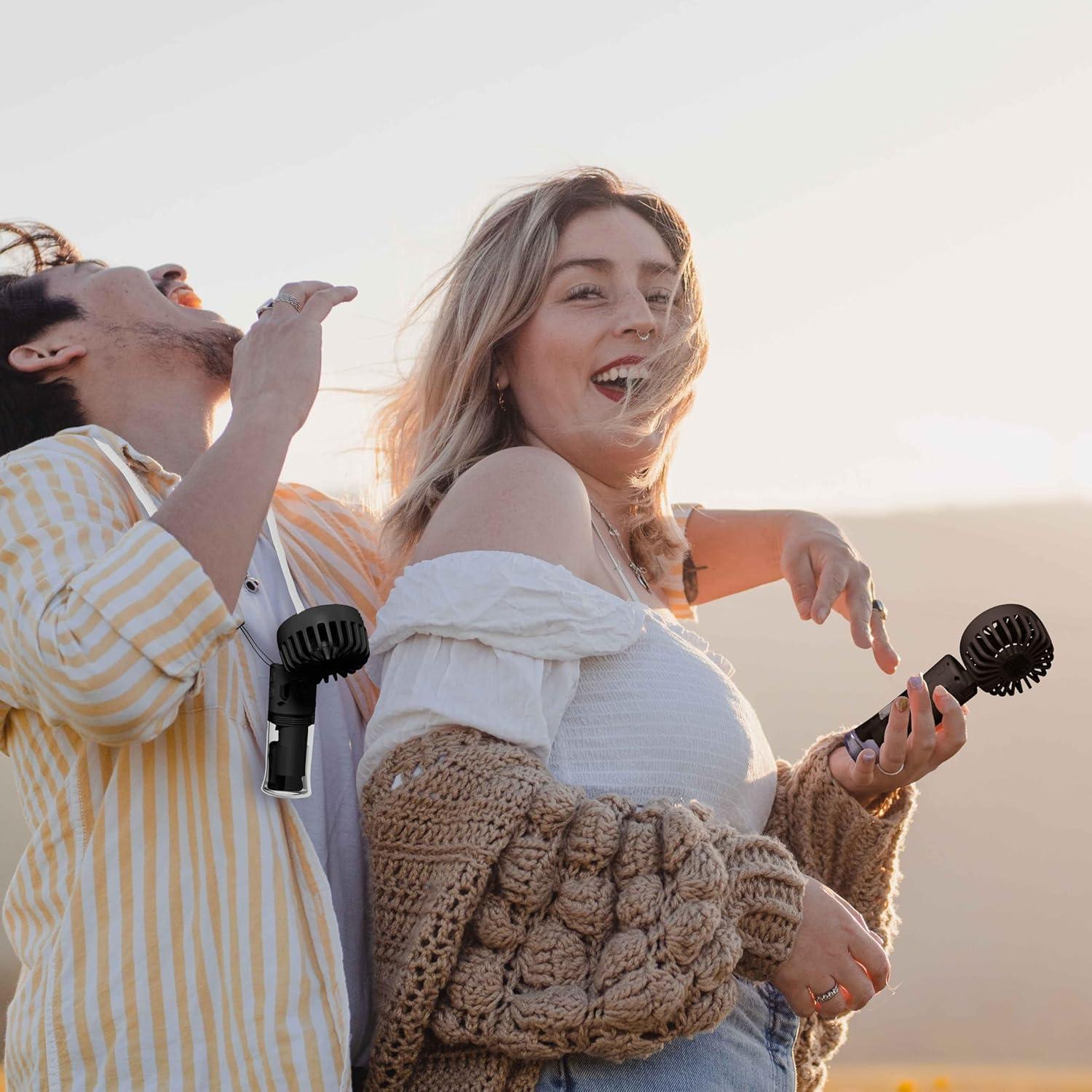 Ventilador de Nebulización Frelisiy F2 Portátil 1500mAh 4 Velocidades