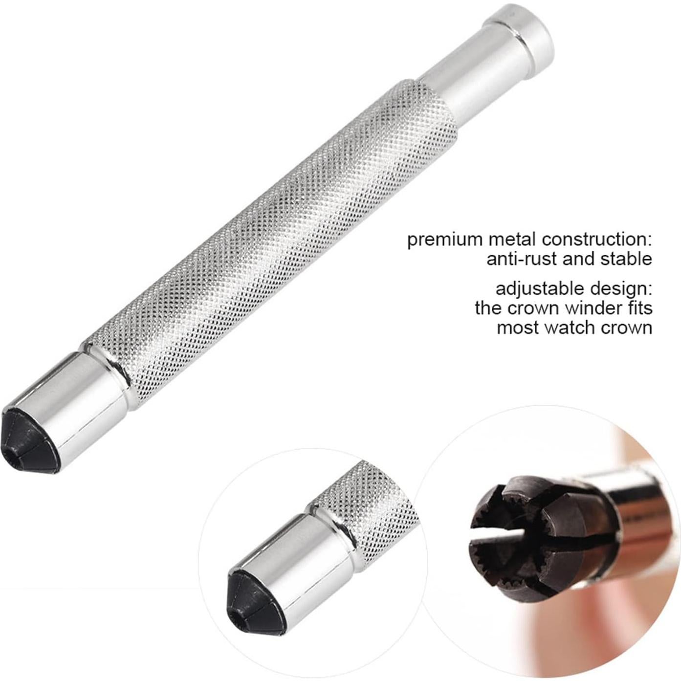 Winder de Corona de Reloj Zetiling Ajustable 8cm Metal